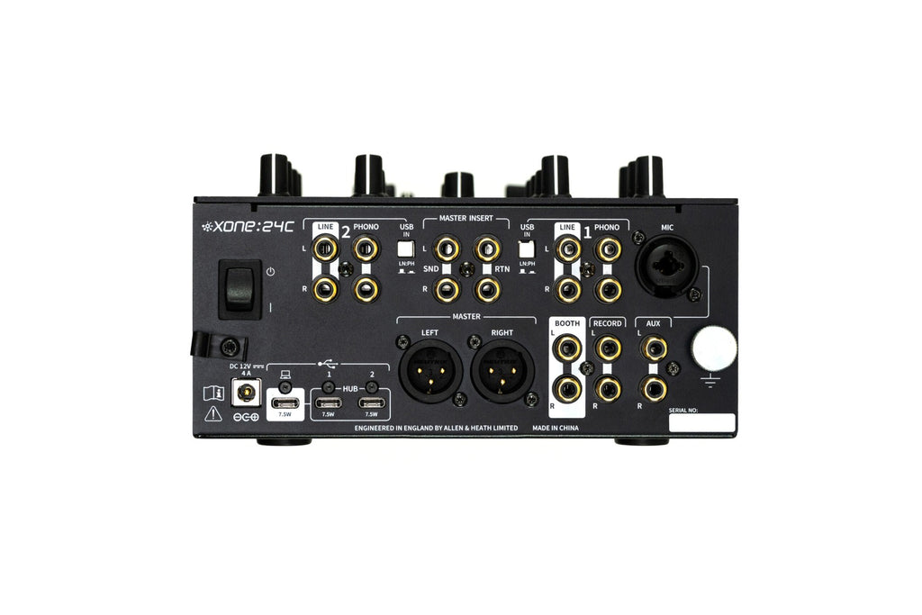 Xone:24C Allen&amp;Heath 2+1-Kanaals Analoge DJ-Mixer met Interface