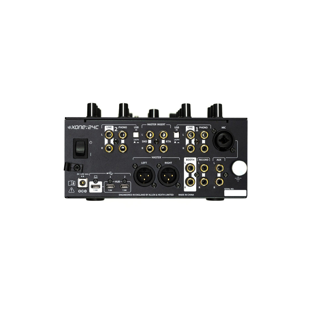 Xone:24C Allen&amp;Heath 2+1-Kanaals Analoge DJ-Mixer met Interface