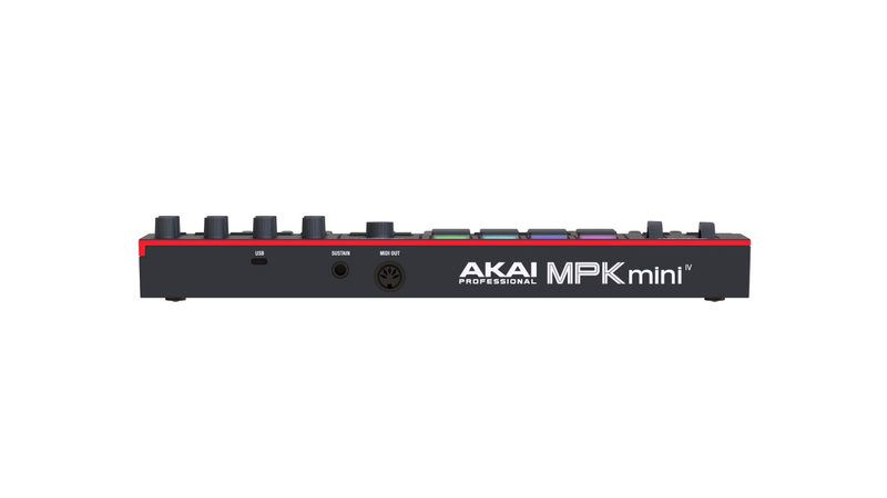MPK Mini IV AKAI Midi-keyboard (Zwart)