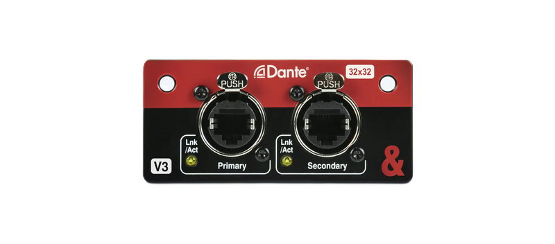 M-SQ-DANT32 Allen &amp; Heath 32x32 Dante-kaart