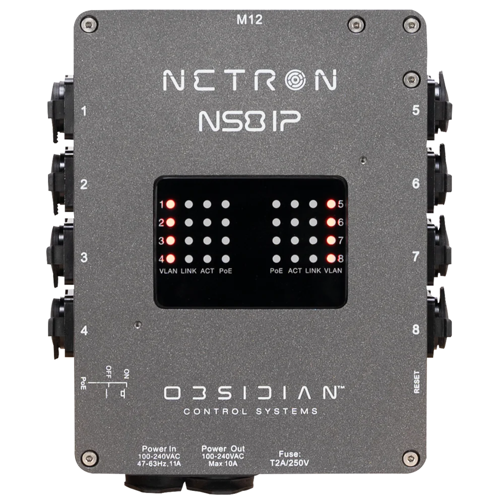 Netron NS8 IP Obsidian Outdoor Netwerkswitch