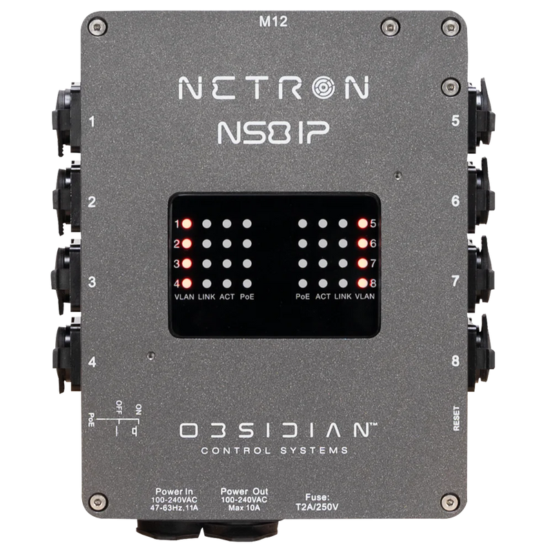 Netron NS8 IP Obsidian Outdoor Netwerkswitch