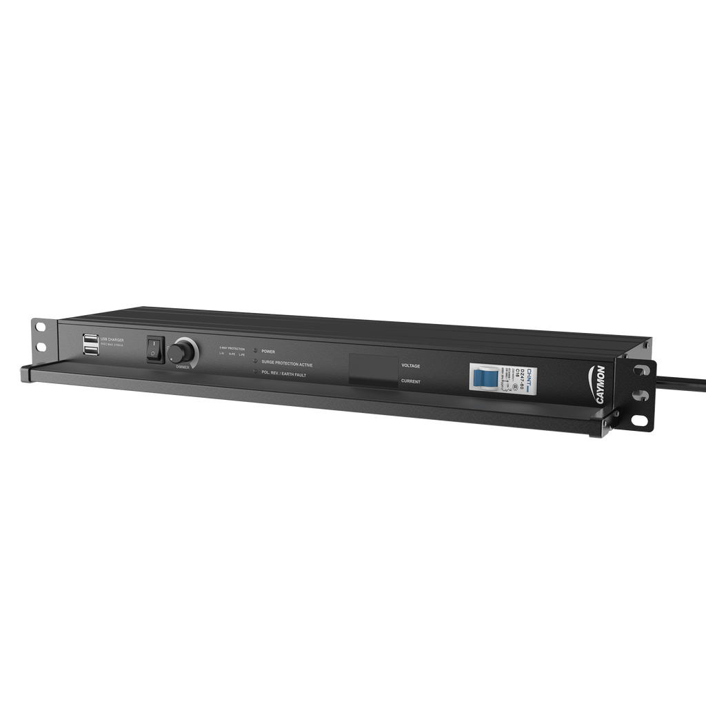 PSR529F/B Caymon 19 inch Stroomverdeler (Penaarding)
