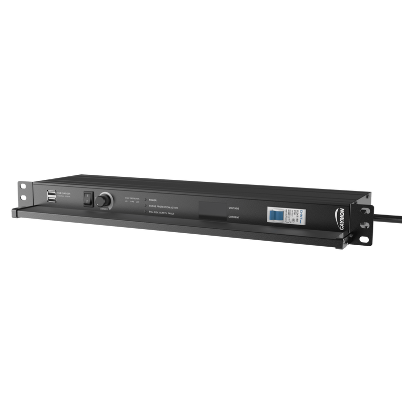 PSR529F/B Caymon 19 inch Stroomverdeler (Penaarding)
