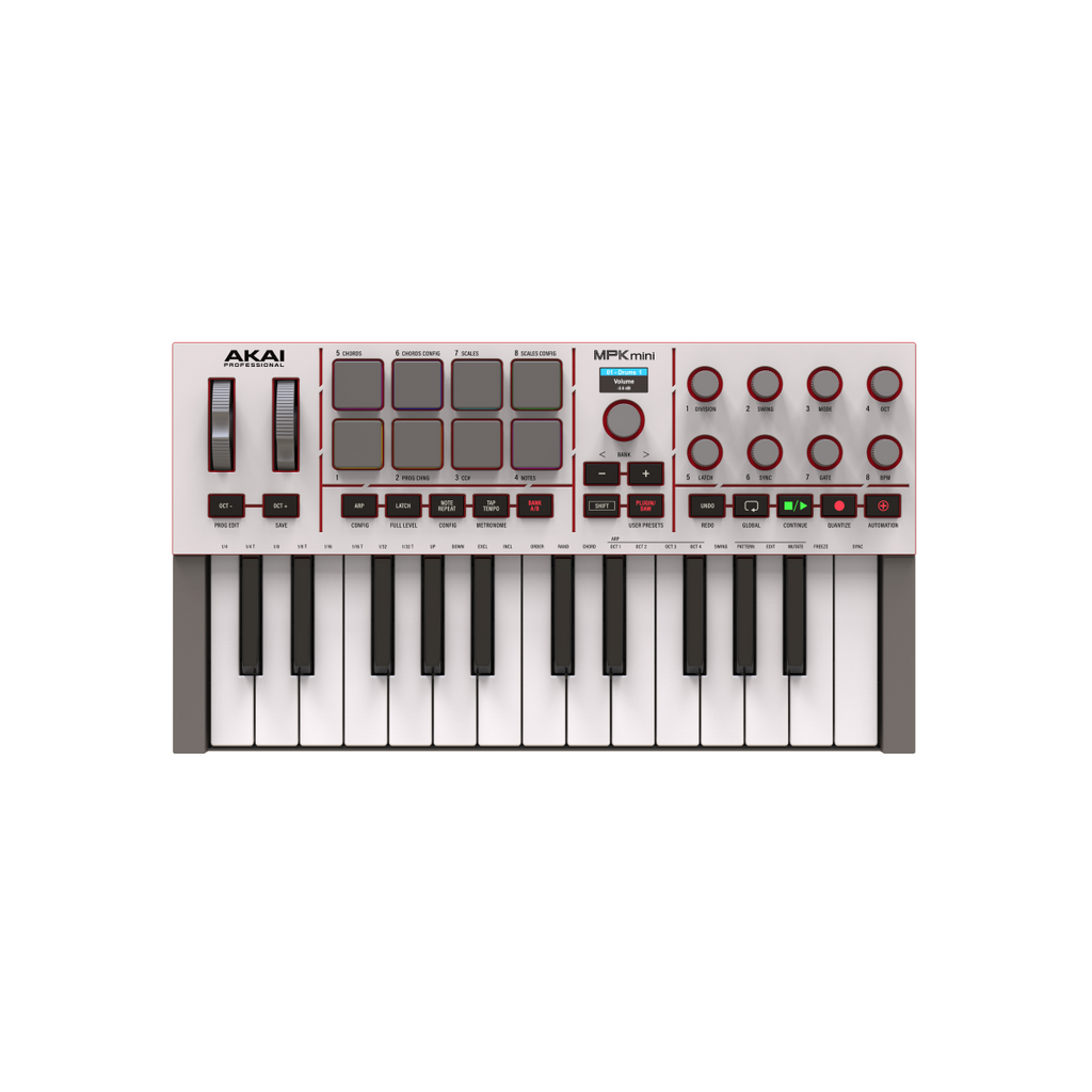 MPK Mini IV AKAI Midi-keyboard (Wit)