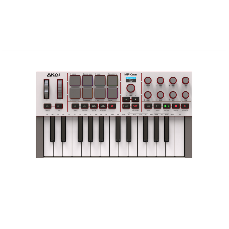 MPK Mini IV AKAI Midi-keyboard (Wit)