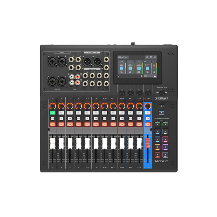 MGX12 B Yamaha Digital Mixing Console (Black)