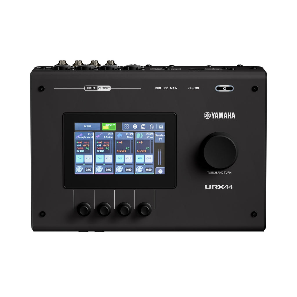 URX44 BK YAMAHA USB-C AUDIO & MIDI INTERFACE ZWART