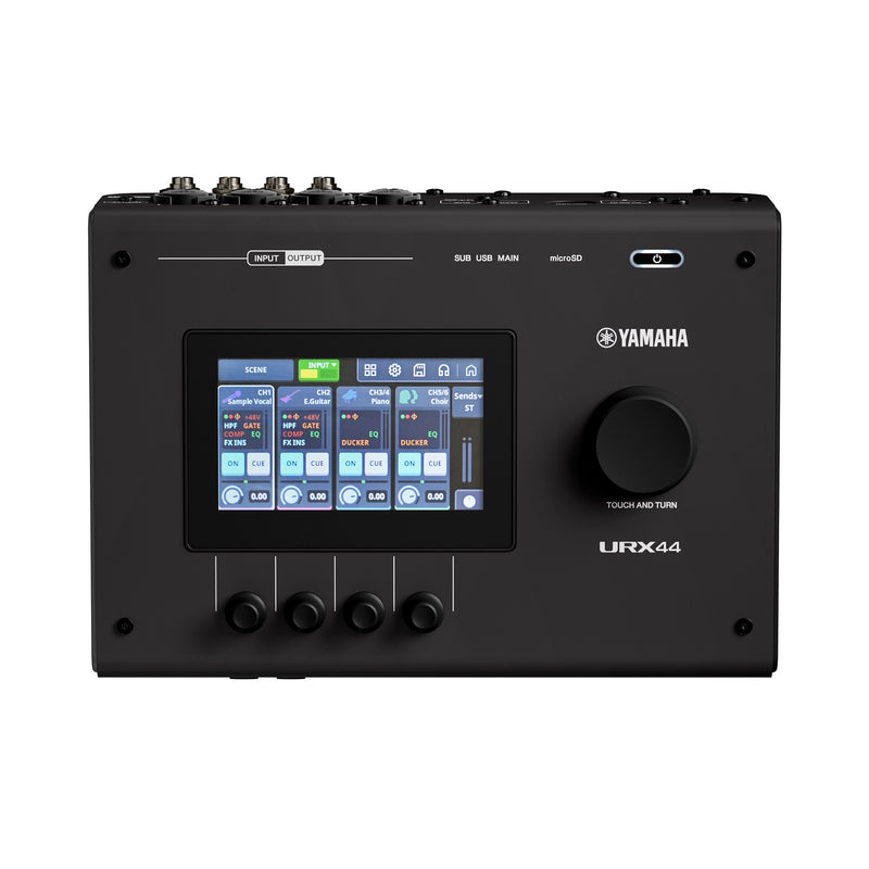 URX44 BK YAMAHA USB-C AUDIO & MIDI INTERFACE ZWART