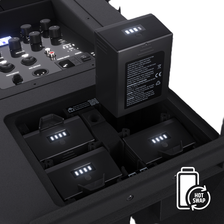 ANNY 12 BATTERY LD Systems Extra Batterij voor ANNY 8 & ANNY12