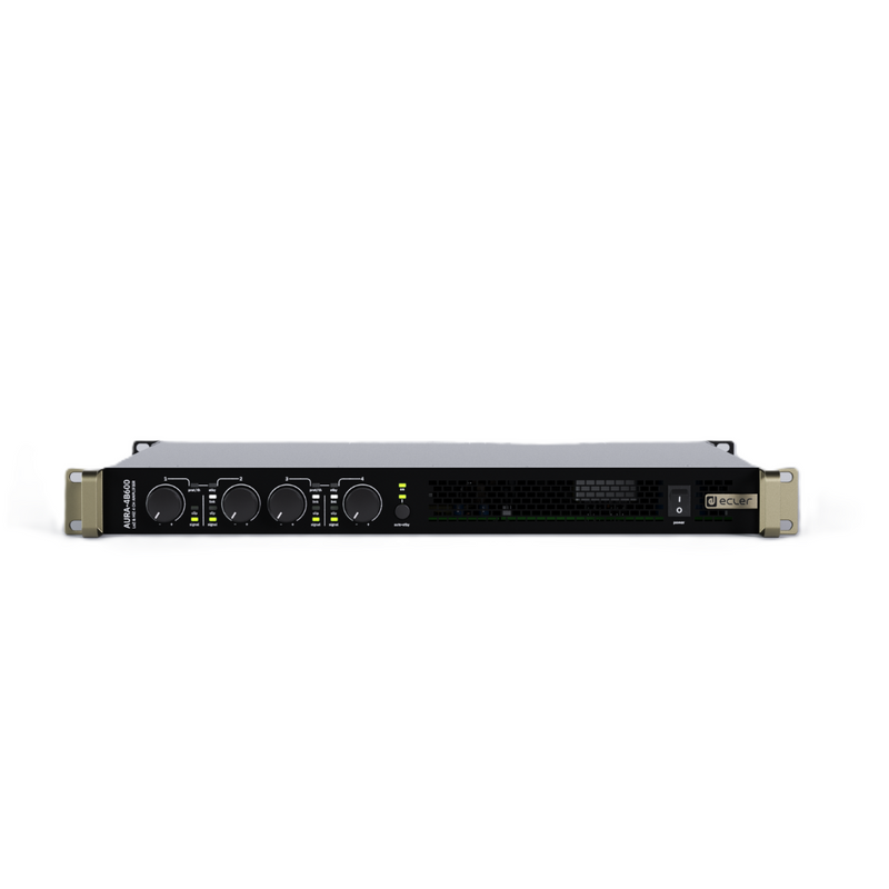 AURA-4B600 ECLER VERSTERKER 4X600w RMS@4OHM/ 100VOLT
