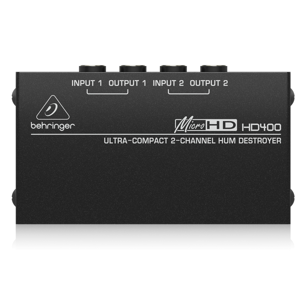HD400 BEHRINGER 2-KANAALS BROM-ONDERDUKKER