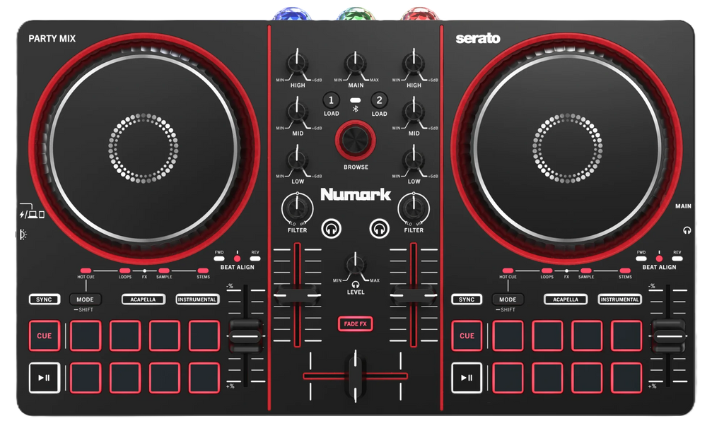 PARTY MIX III Numark DJ-controller