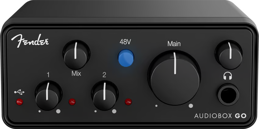 AudioBox Go Fender Studio 2x2 USB-C Audio-interface
