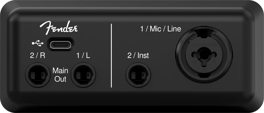 AudioBox Go Fender Studio 2x2 USB-C Audio-interface