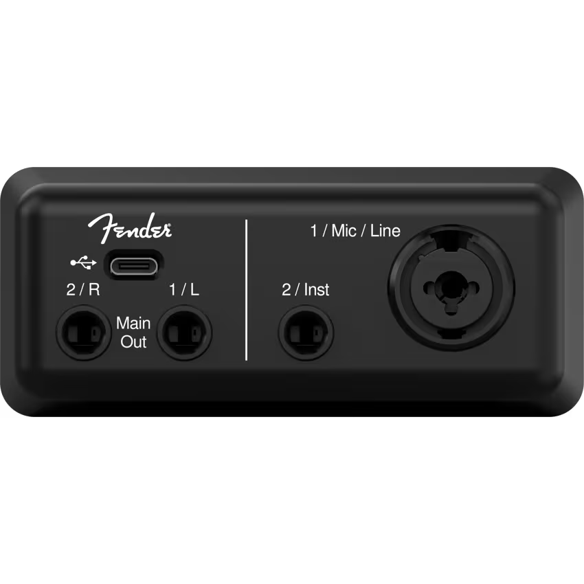 AudioBox Go Fender Studio 2x2 USB-C Audio-interface