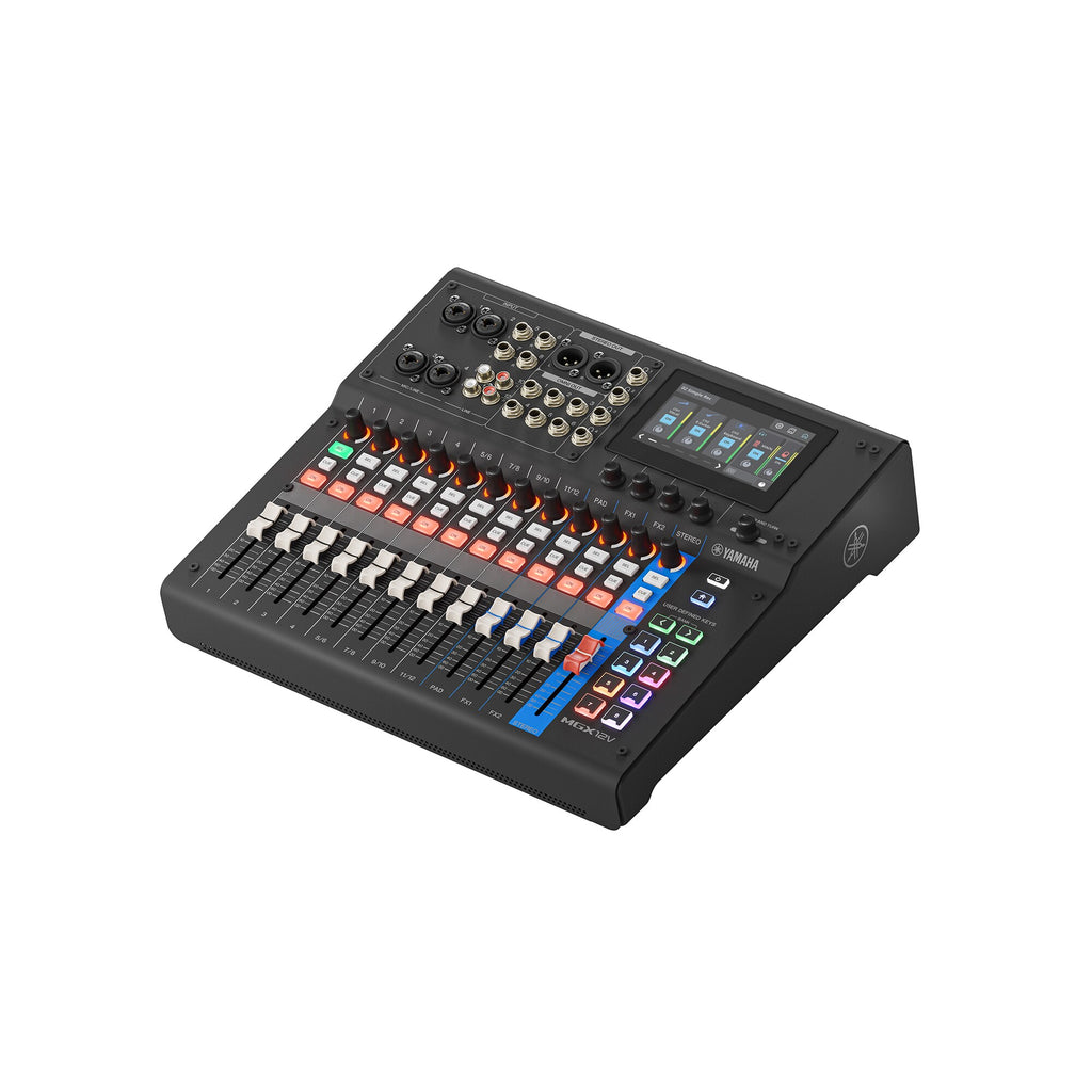 MGX12V B Yamaha 18-kanaals Digitale Mengtafel met Video-interface (Zwart)
