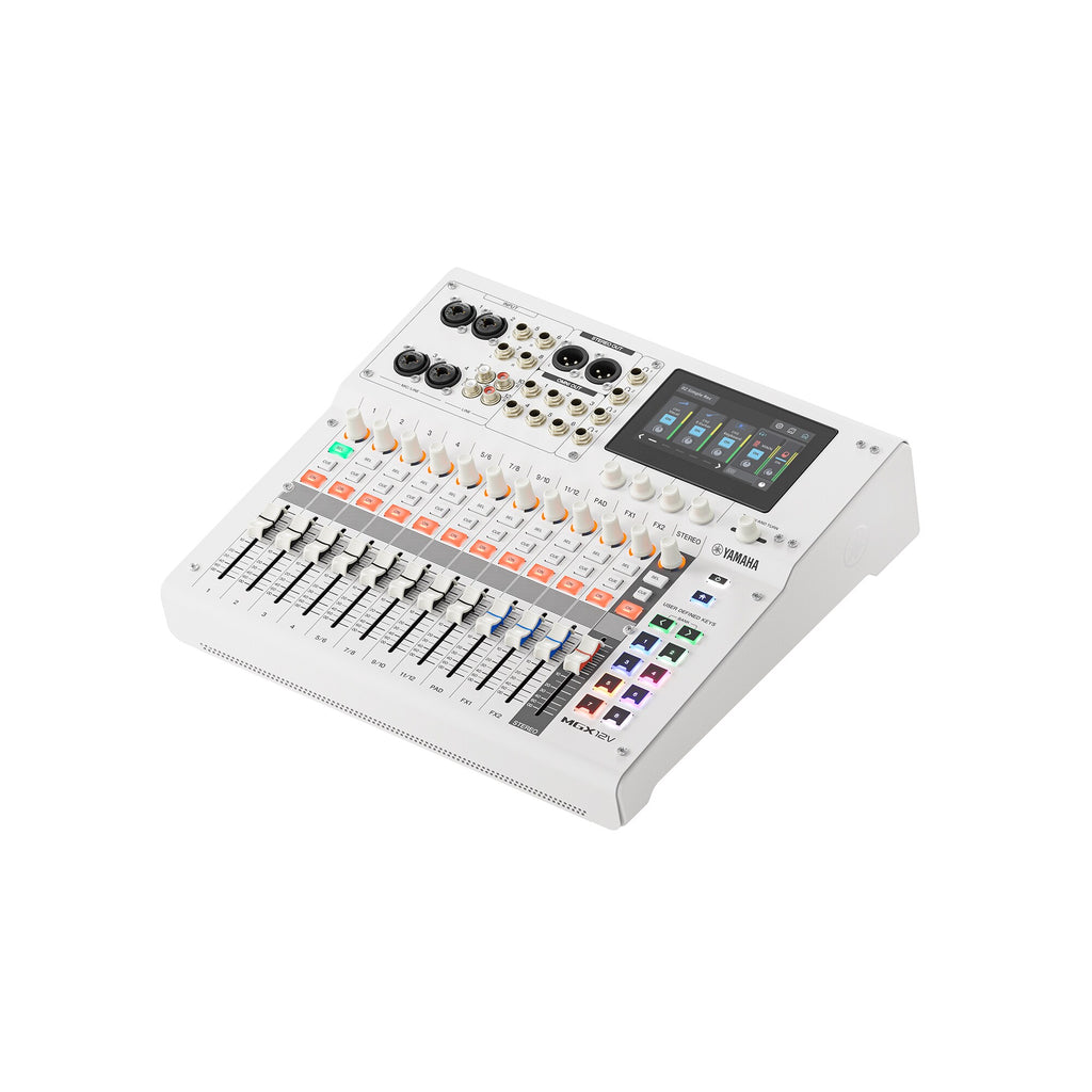 MGX12V W Yamaha 18-kanaals Digitale Mengtafel met Video-interface (Wit)