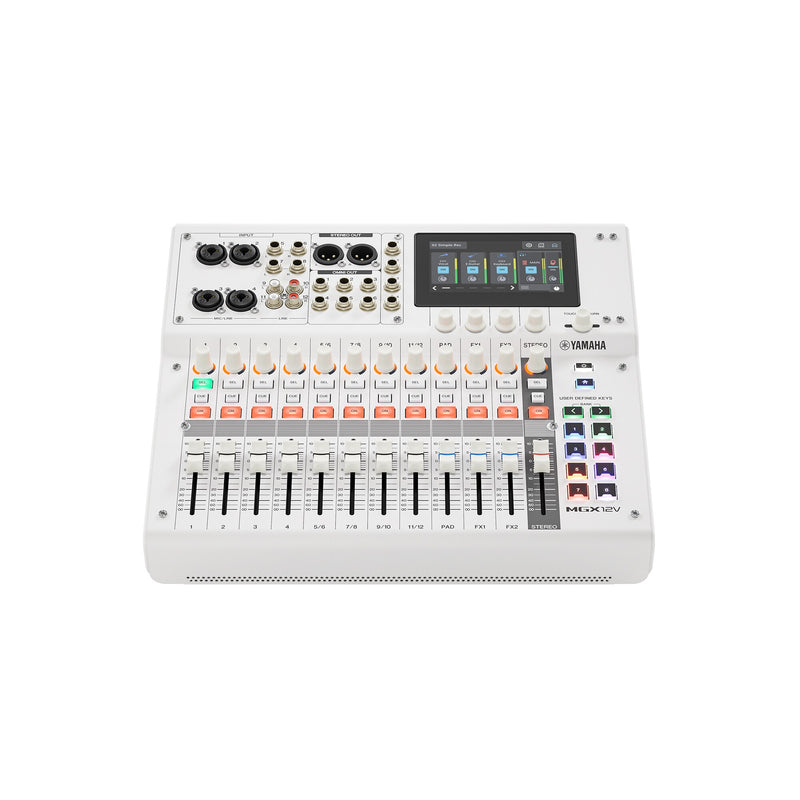 MGX12V W Yamaha 18-kanaals Digitale Mengtafel met Video-interface (Wit)