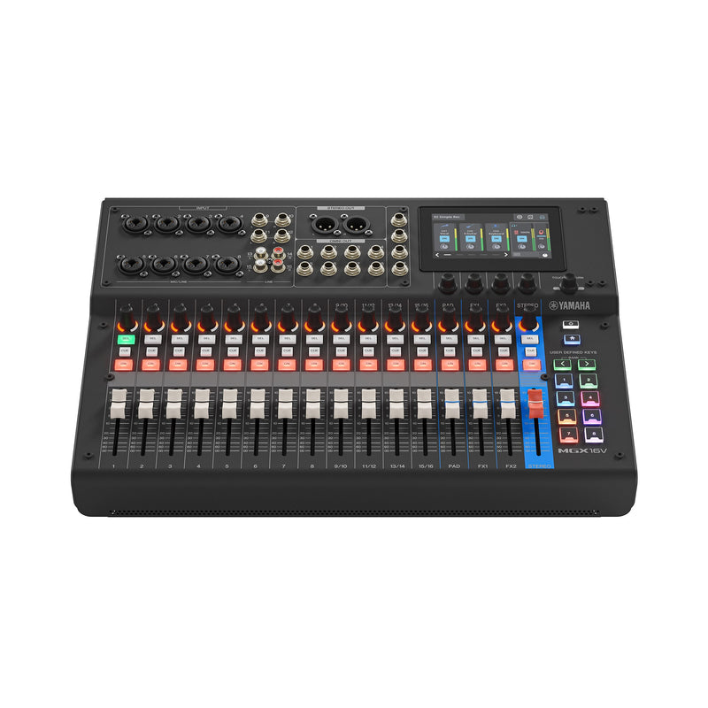 MGX16V B Yamaha 18-kanaals Digitale Mengtafel met Video-interface (Zwart)