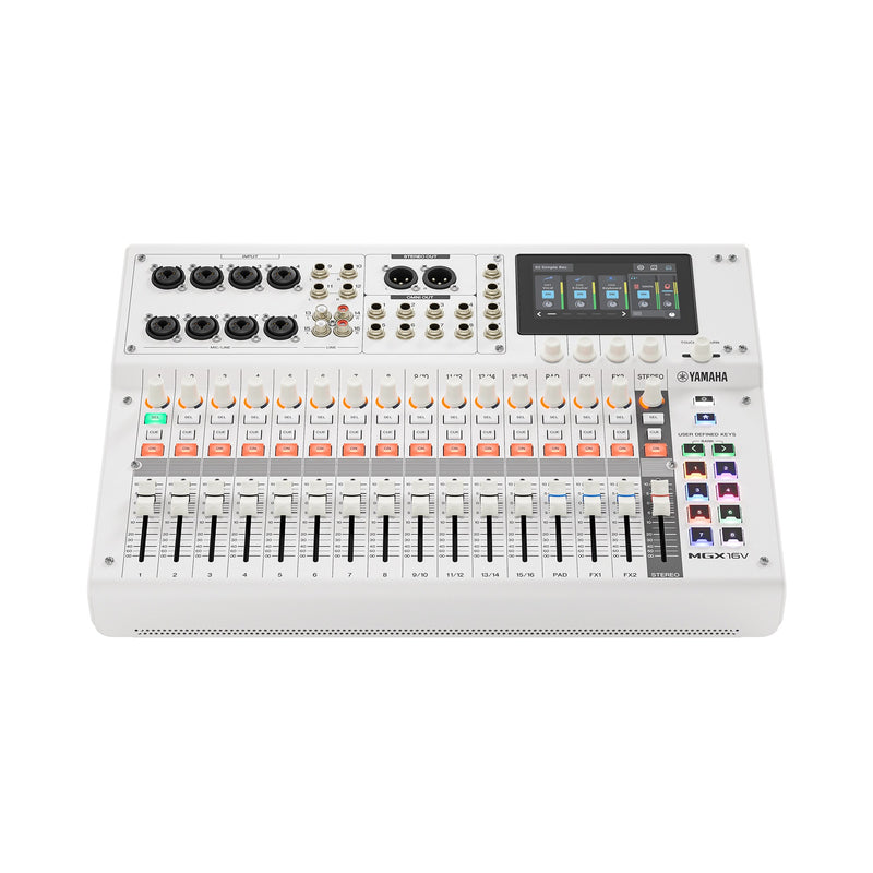 MGX16V W Yamaha 18-kanaals Digitale Mengtafel met Video-interface (Wit)