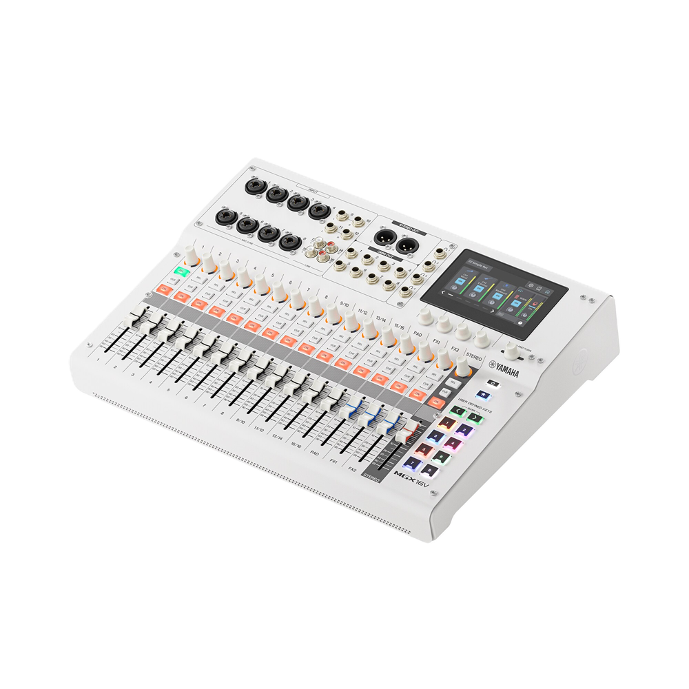 MGX16V W Yamaha 18-Channel Digital Mixer with Video Interface (White)