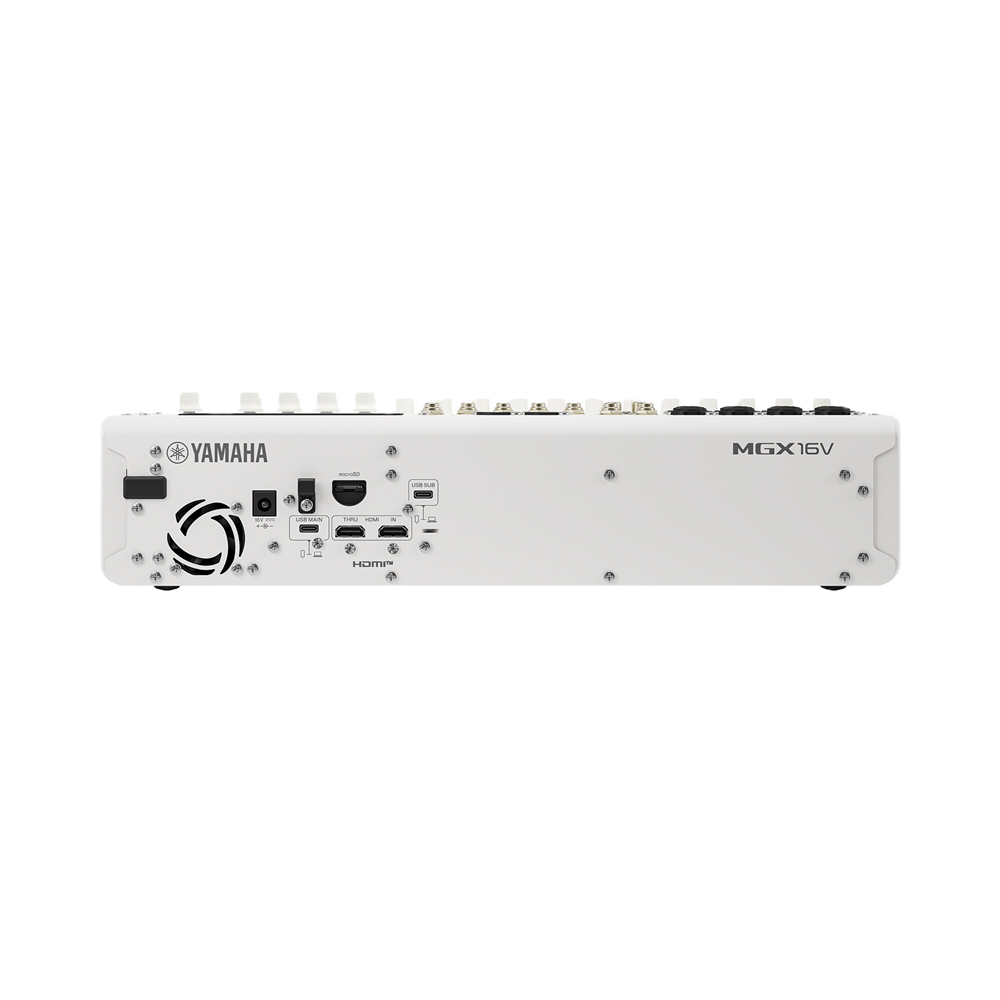 MGX16V W Yamaha 18-Channel Digital Mixer with Video Interface (White)