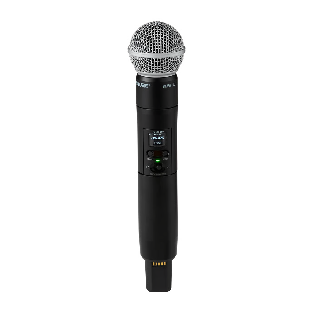 SLXD24+/58 Shure Wireless Handheld System G65 (470-606MHz)