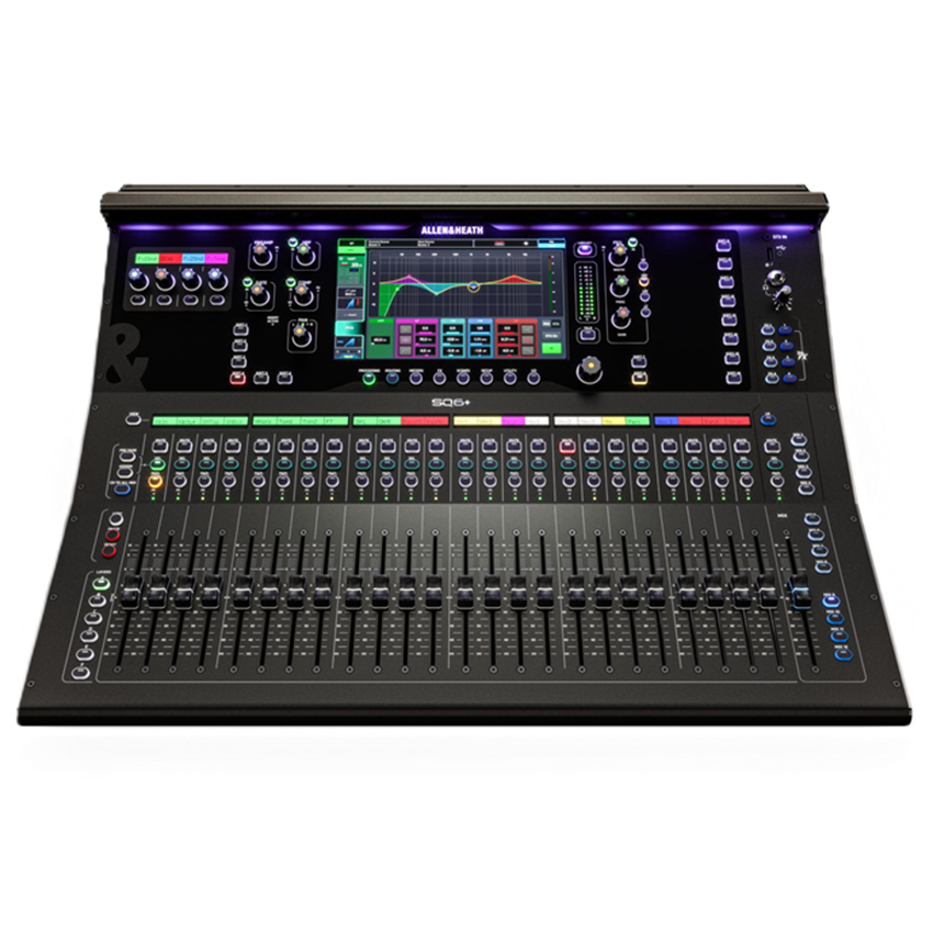 SQ6+ Allen&Heath 48-Channel Digital Mixing Console