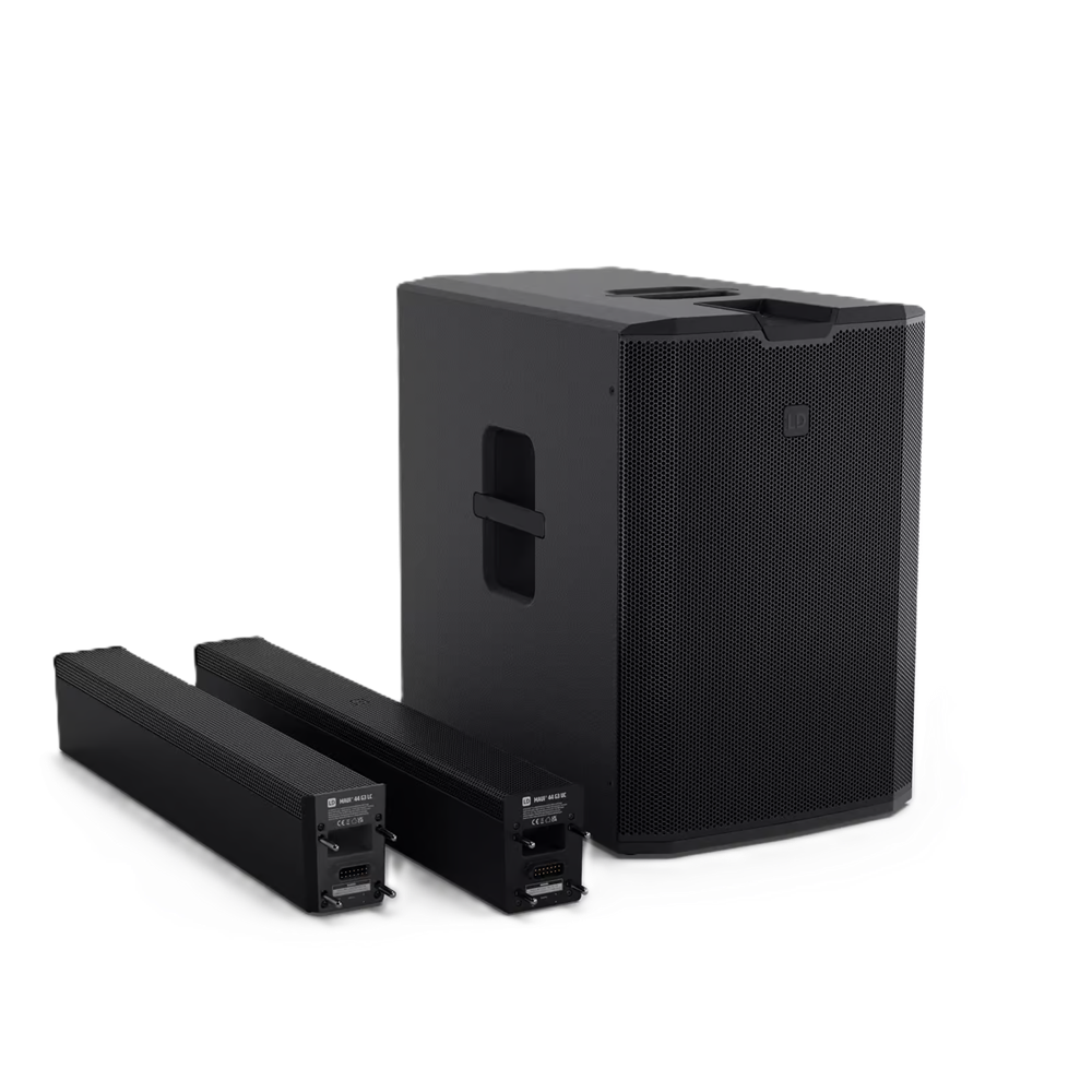 MAUI 44 G3 LD Systems 4-Way Column PA System (Black)