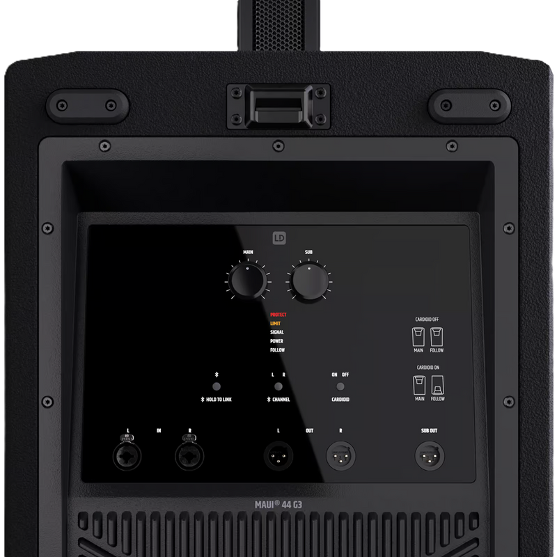 MAUI 44 G3 LD Systems 4-weg Kolom-PA-systeem (Zwart)