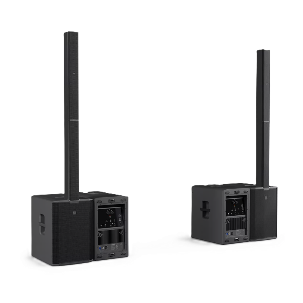 MAUI 44 G3 LD Systems 4-Way Column PA System (Black)