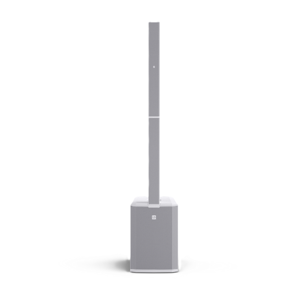 MAUI 44 G3 LD Systems 4-way Column PA System (White)