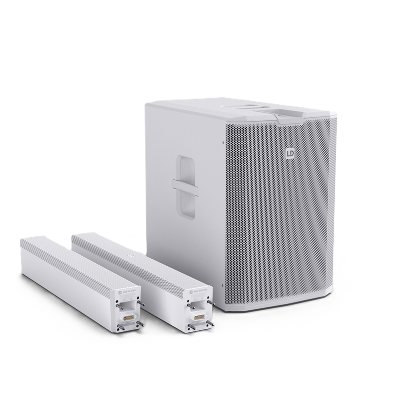 MAUI 44 G3 W LD Systems 4-weg Kolom-PA-systeem (Wit)