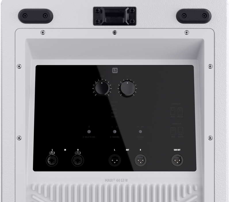 MAUI 44 G3 W LD Systems 4-weg Kolom-PA-systeem (Wit)
