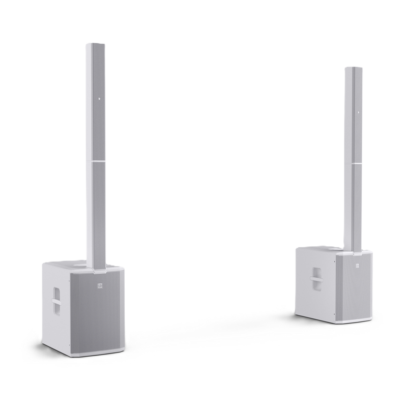 MAUI 44 G3 W LD Systems 4-way Column PA System (White)
