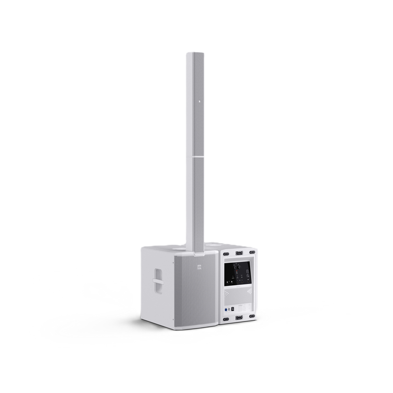 MAUI 44 G3 W LD Systems 4-way Column PA System (White)