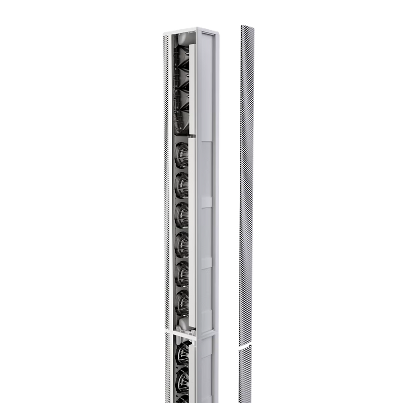MAUI 44 G3 MIX W LD Systems 4-weg Kolom-PA-systeem met Digitale Mixer (Wit)