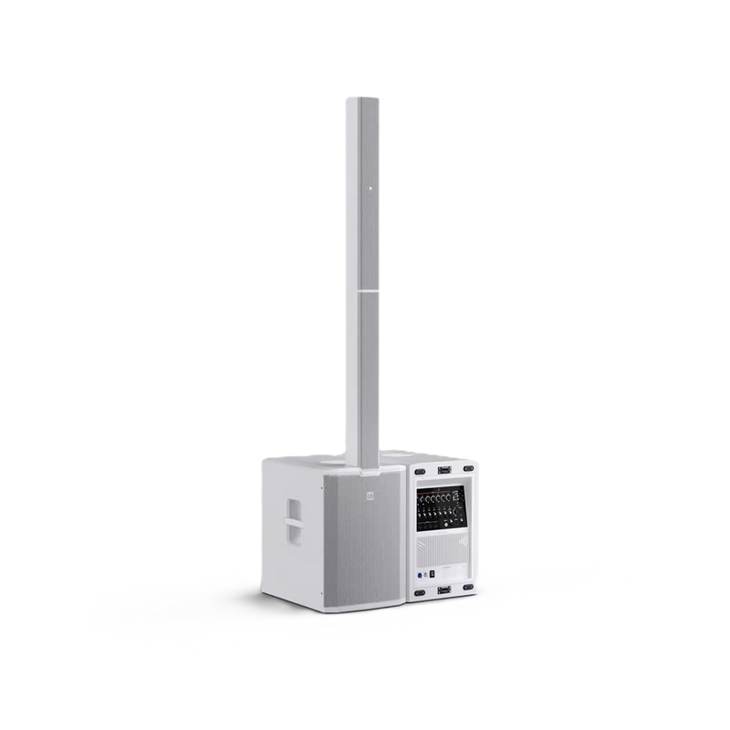 MAUI 44 G3 MIX W LD Systems 4-weg Kolom-PA-systeem met Digitale Mixer (Wit)
