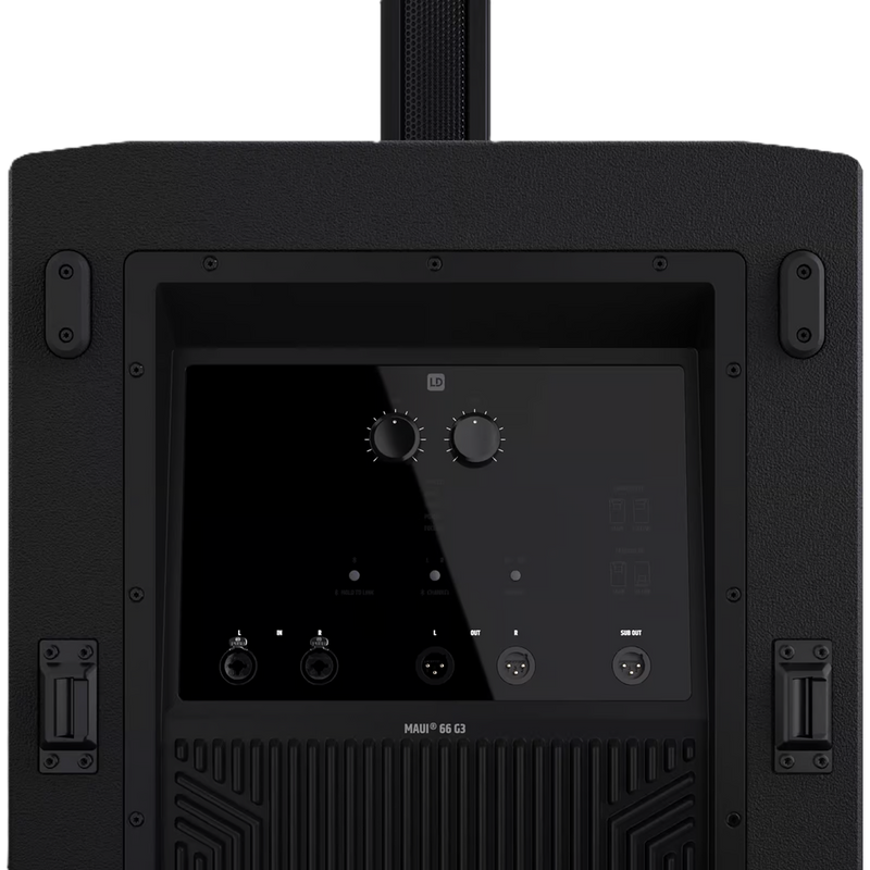 MAUI 66 G3 LD Systems 4-weg Kolom-PA-systeem (Zwart)
