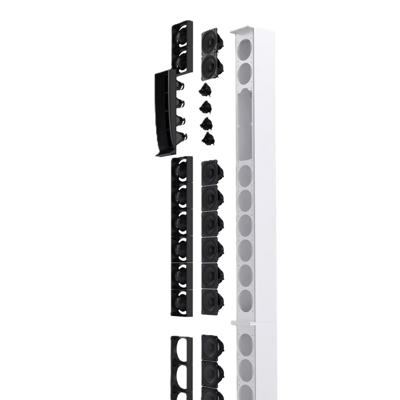 MAUI 66 G3 W LD Systems 4-weg Kolom-PA-systeem (Wit)