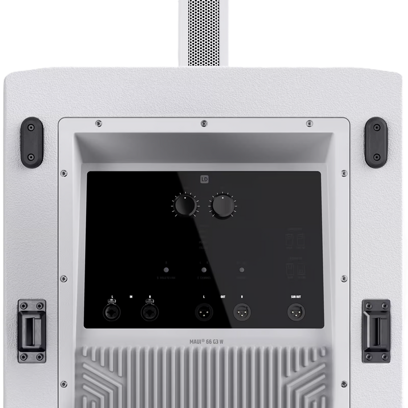 MAUI 66 G3 W LD Systems 4-weg Kolom-PA-systeem (Wit)