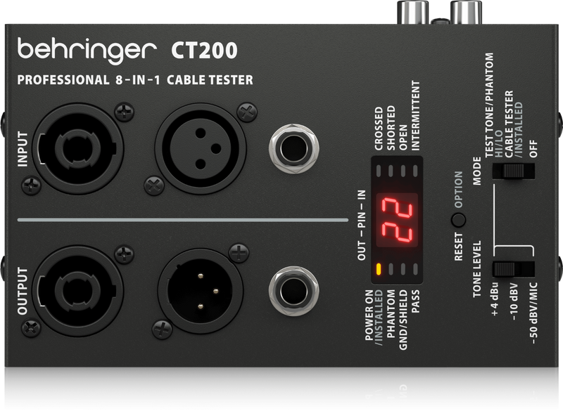 CT200 Behringer Kabeltester