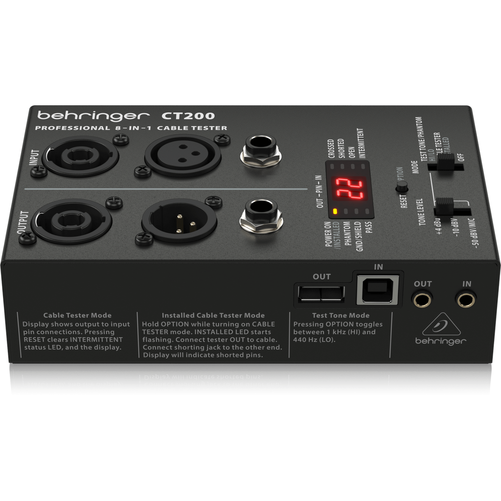 CT200 Behringer Kabeltester