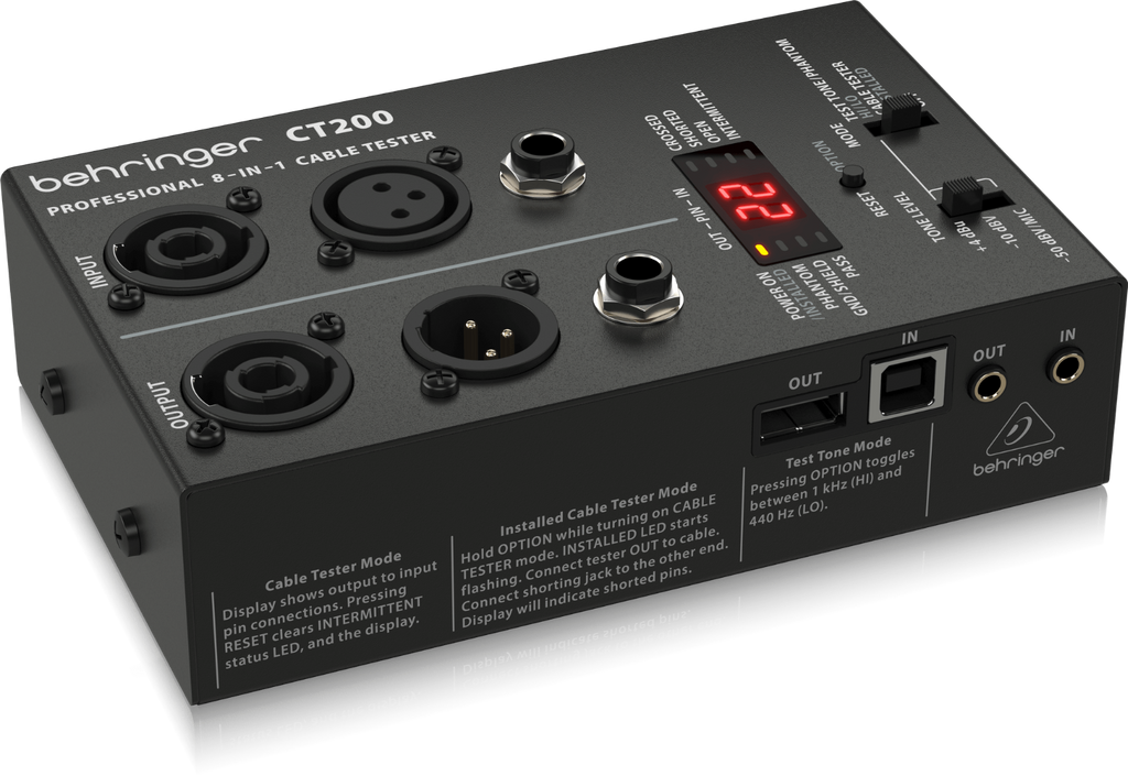 CT200 Behringer Kabeltester