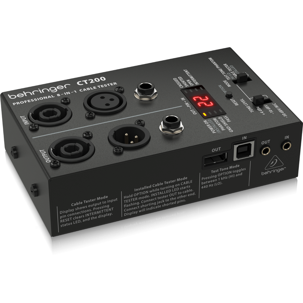 CT200 Behringer Kabeltester