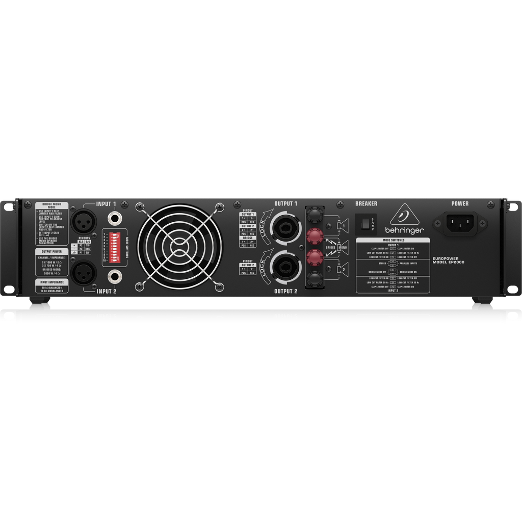 EP2000 Behringer Stereo Versterker
