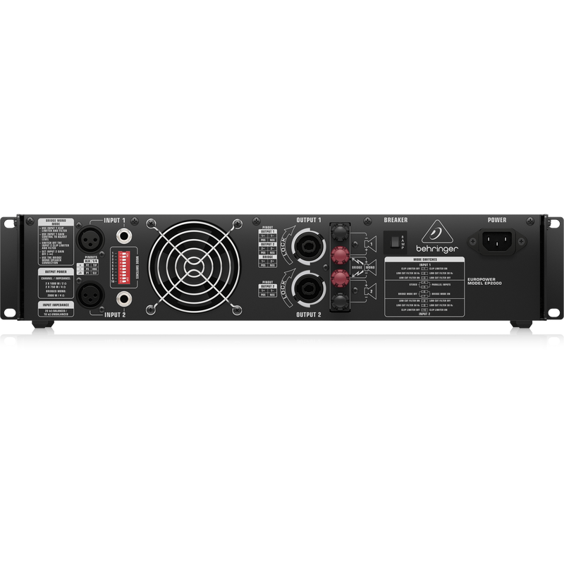 EP2000 Behringer Stereo Versterker