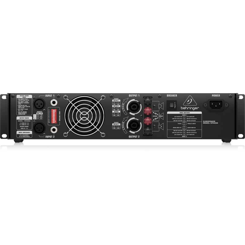 EP4000 Behringer Stereo Versterker