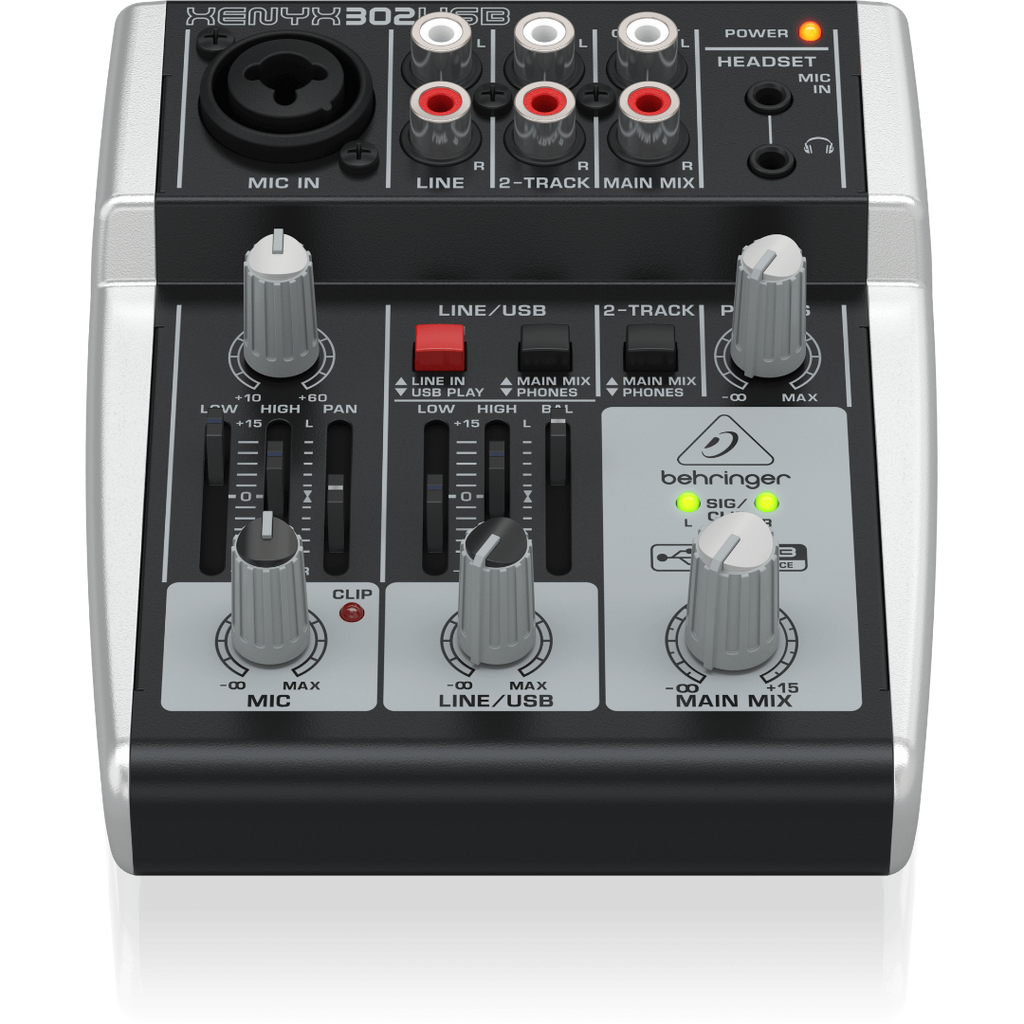 Xenyx 302USB Behringer Analoge Mengtafel